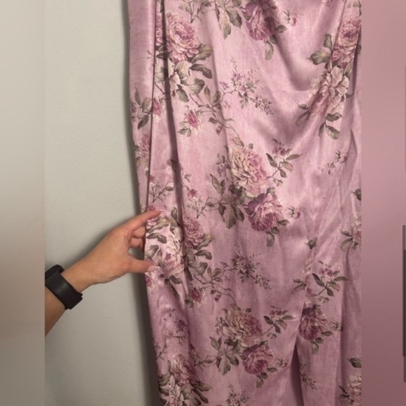 V. Chapman Cecilia Gown in Lilac Tapestry Rose/Size 2/XSMALL - Picture 7 of 12